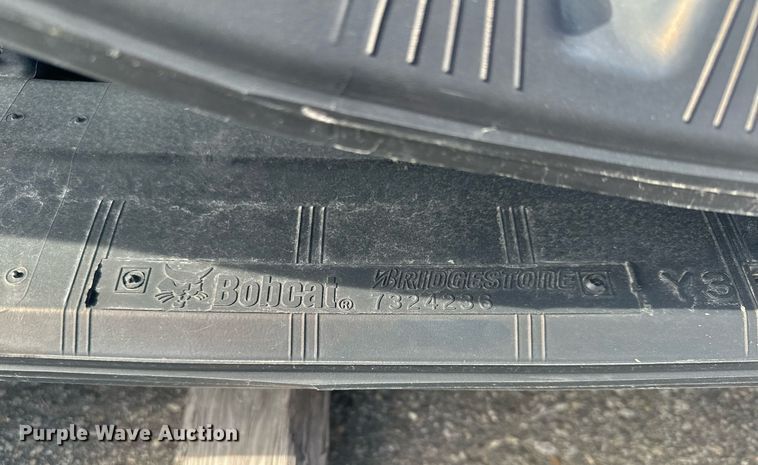 image for item MQ9456 Bridgestone  Bobcat  (2) Bridgestone Bobcat skid steer tracks 