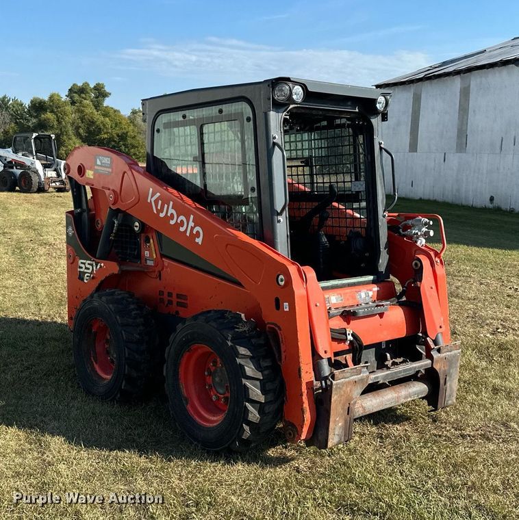 image for item MQ9457 2021 Kubota SSV65  skid steer loader
