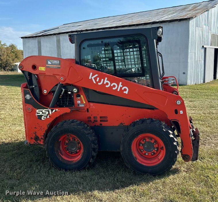 image for item MQ9457 2021 Kubota SSV65  skid steer loader