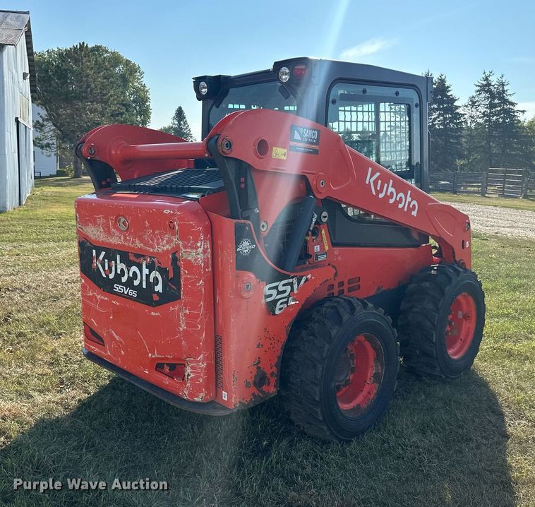 image for item MQ9457 2021 Kubota SSV65  skid steer loader