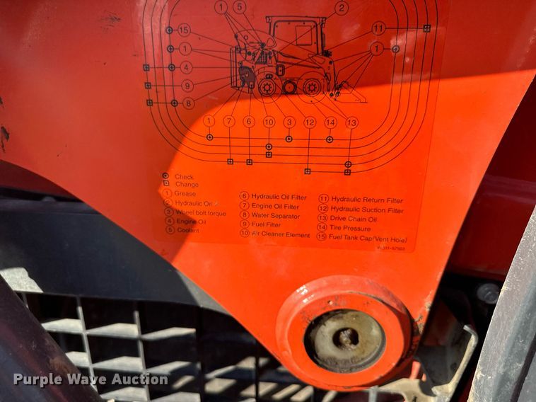 image for item MQ9457 2021 Kubota SSV65  skid steer loader