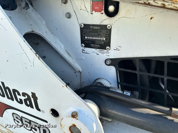 image for item MQ9458 2019 Bobcat S550  skid steer loader