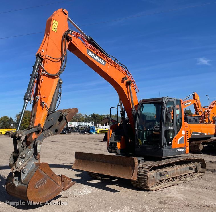 image for item MQ9473 2018 Doosan DX140 LCR-5 excavator