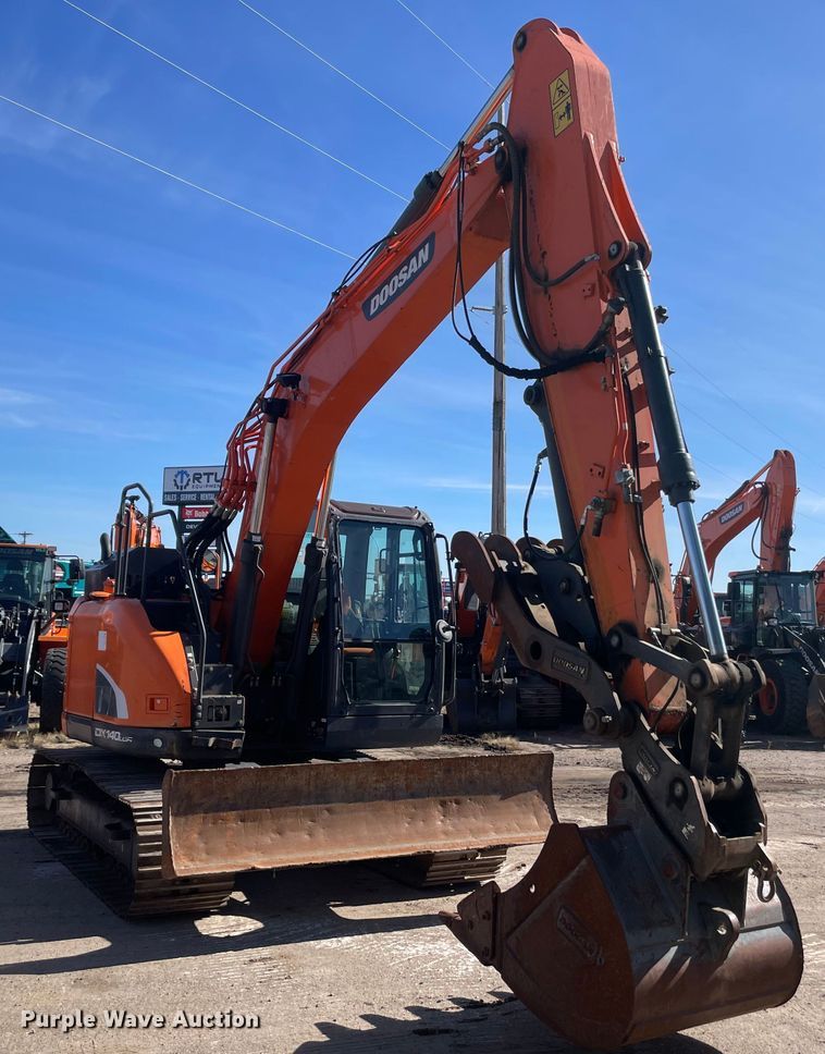 image for item MQ9473 2018 Doosan DX140 LCR-5 excavator