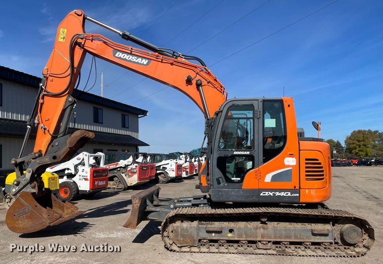 image for item MQ9473 2018 Doosan DX140 LCR-5 excavator