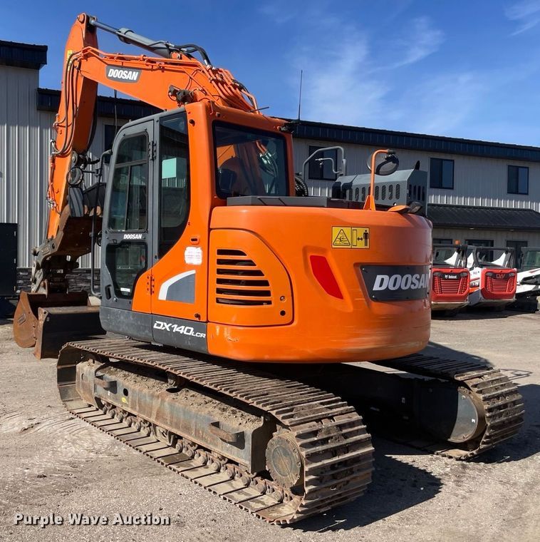 image for item MQ9473 2018 Doosan DX140 LCR-5 excavator