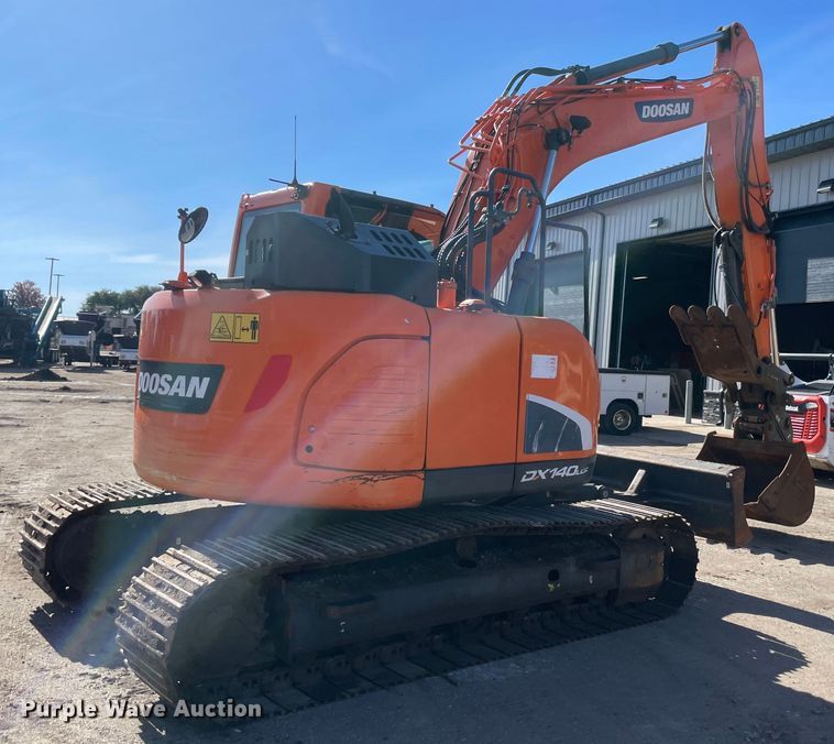 image for item MQ9473 2018 Doosan DX140 LCR-5 excavator