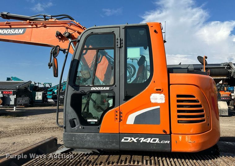 image for item MQ9473 2018 Doosan DX140 LCR-5 excavator