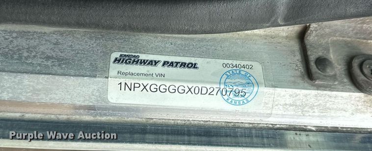 image for item MU9106 2014 Peterbilt 389  semi truck