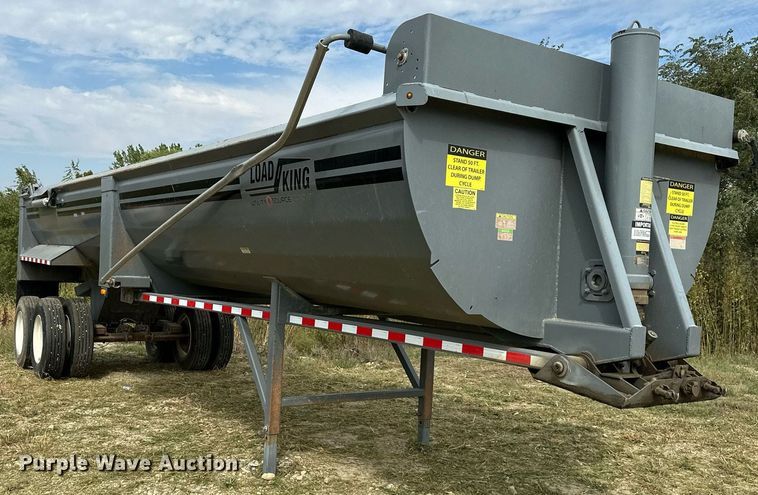 image for item MU9109 2017 Load King RH3226  end dump trailer
