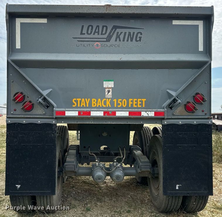 image for item MU9109 2017 Load King RH3226  end dump trailer