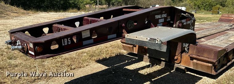 image for item MU9110 2000 Trail King TK110HDG-533  lowboy equipment trailer