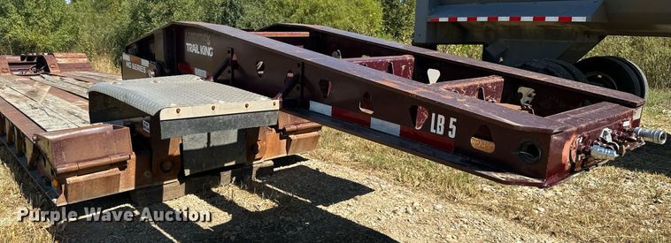 image for item MU9110 2000 Trail King TK110HDG-533  lowboy equipment trailer