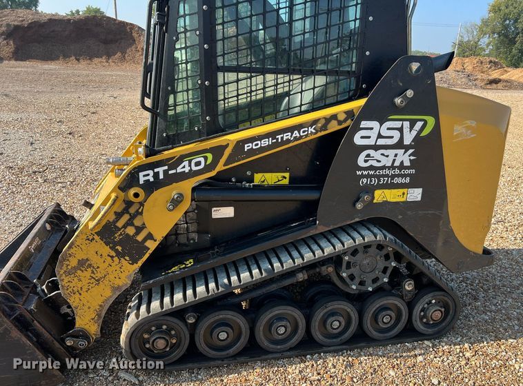 image for item NA9195 2018 ASV RT40  tracked skid steer loader