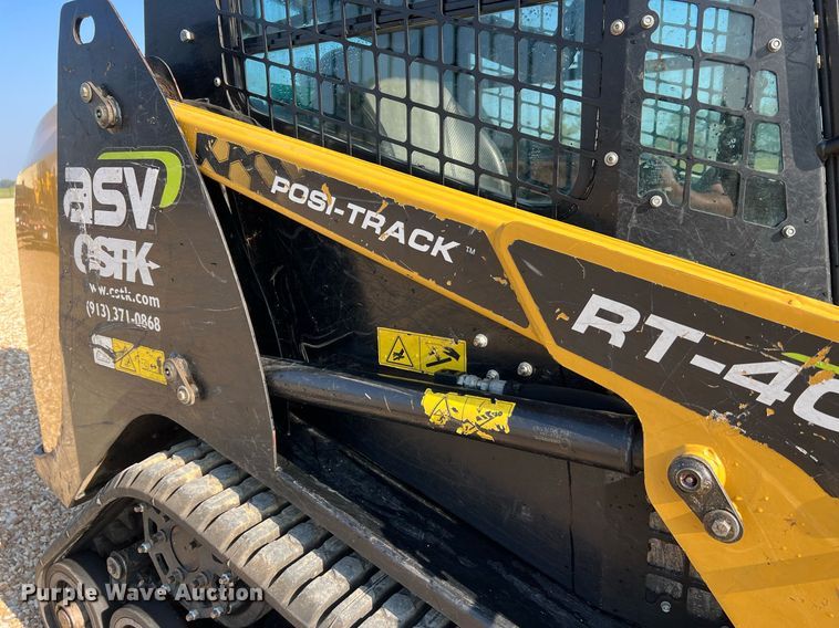 image for item NA9195 2018 ASV RT40  tracked skid steer loader