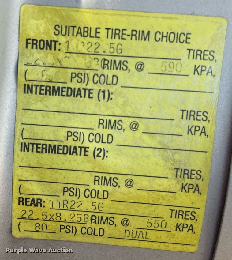 image for item NA9202 2006 Chevrolet C7500  dump flatbed truck