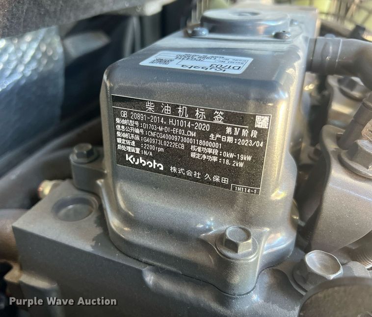 image for item NA9231 2023 Bobcat E35i R2 Series  mini excavator