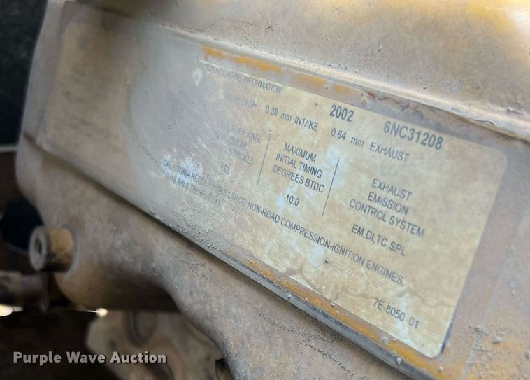 image for item NA9245 2002 Caterpillar 140H motor grader