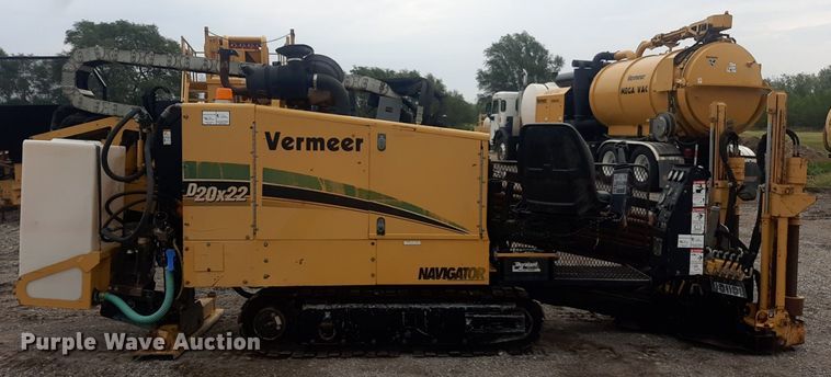 image for item NF9261 2007 Vermeer D20X22 Navigator  directional boring unit