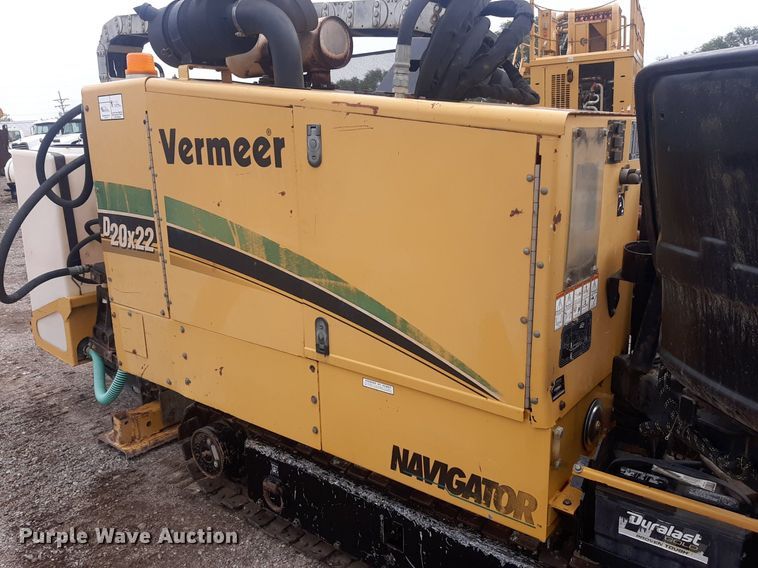 image for item NF9261 2007 Vermeer D20X22 Navigator  directional boring unit