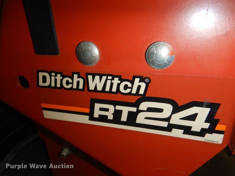 image for item NF9263 2011 Ditch Witch RT24  trencher