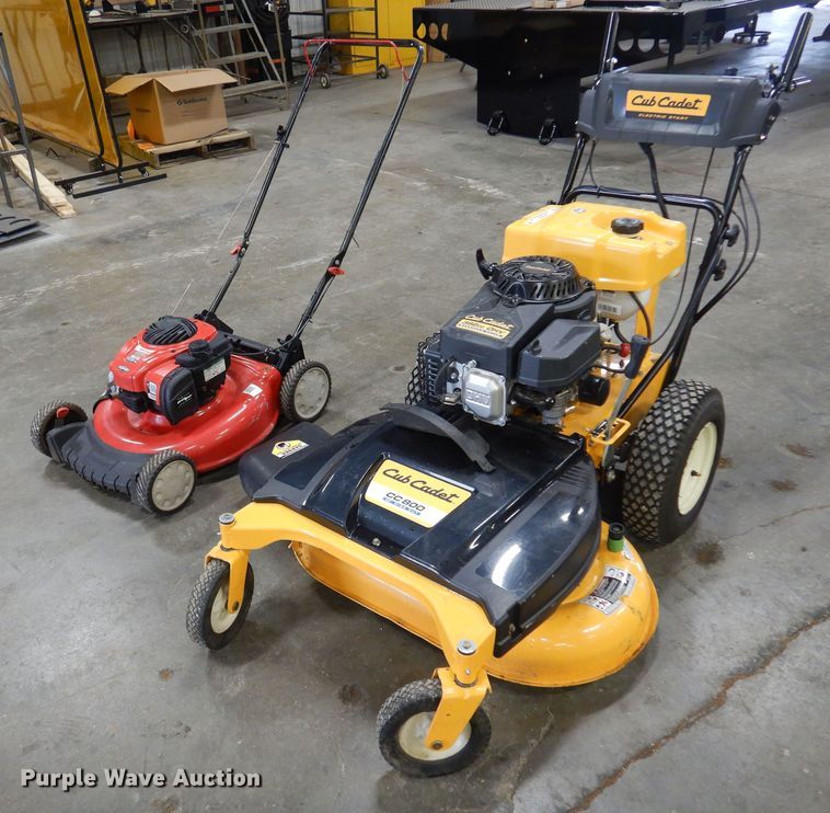 image for item NF9265 (2) push lawn mowers