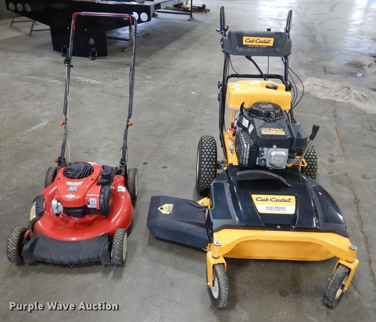 image for item NF9265 (2) push lawn mowers