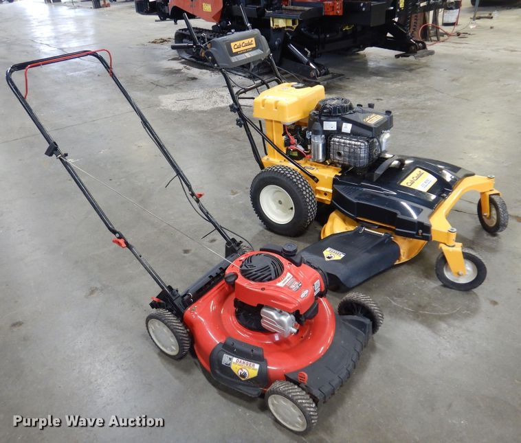 image for item NF9265 (2) push lawn mowers