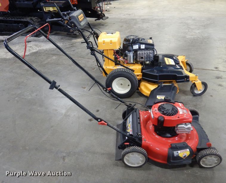 image for item NF9265 (2) push lawn mowers