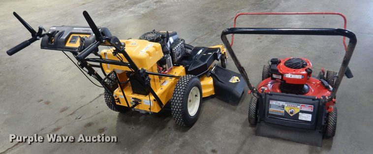 image for item NF9265 (2) push lawn mowers