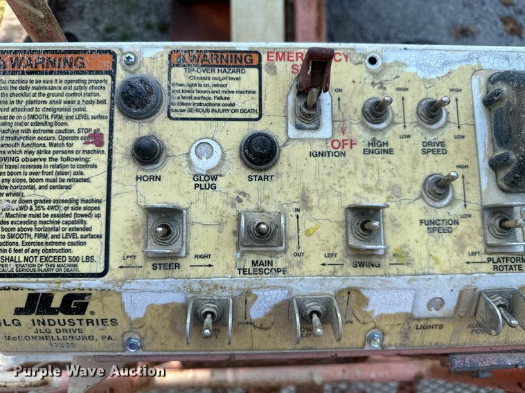 image for item NO9250 1990 JLG 40HA  boom lift