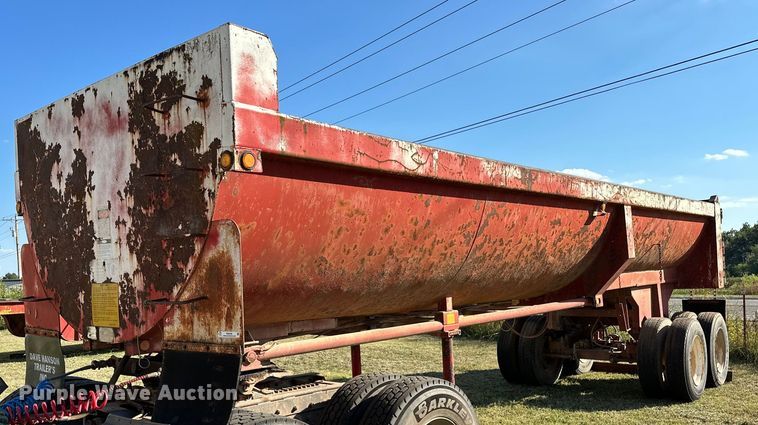 image for item NQ9336 1985 Fruehauf DRX-M2-530  end dump trailer