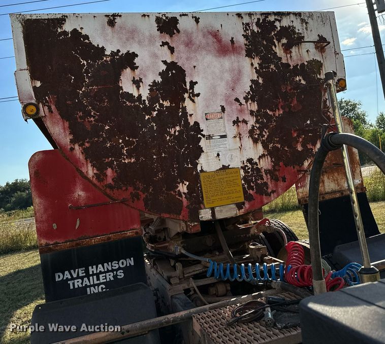 image for item NQ9336 1985 Fruehauf DRX-M2-530  end dump trailer