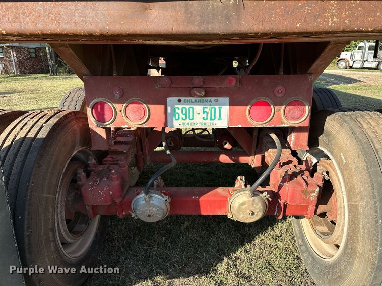 image for item NQ9336 1985 Fruehauf DRX-M2-530  end dump trailer