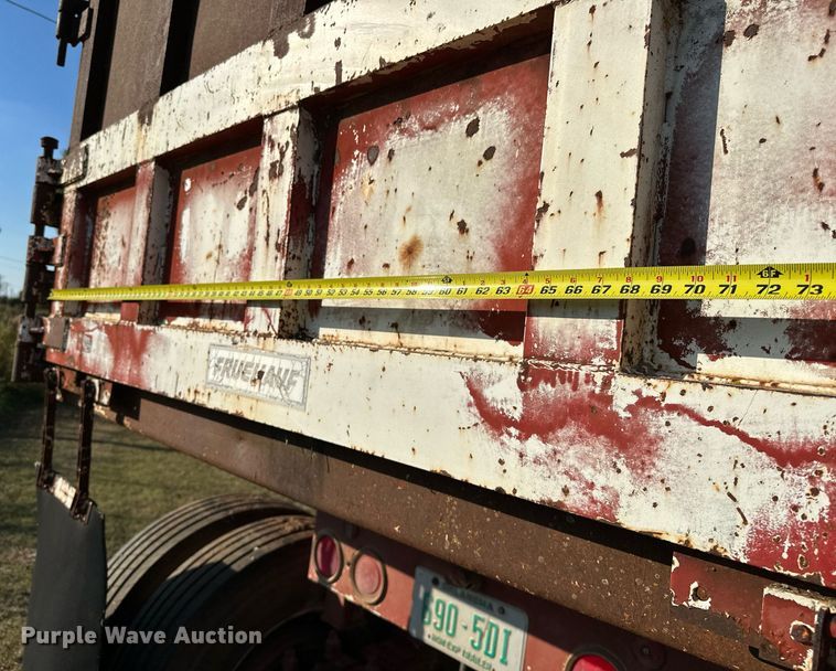 image for item NQ9336 1985 Fruehauf DRX-M2-530  end dump trailer