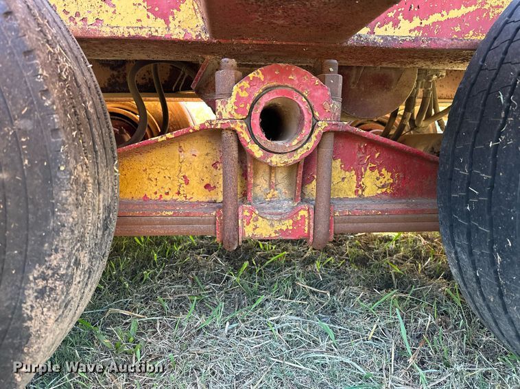 image for item NQ9342 1966 Fruehauf  drop deck trailer