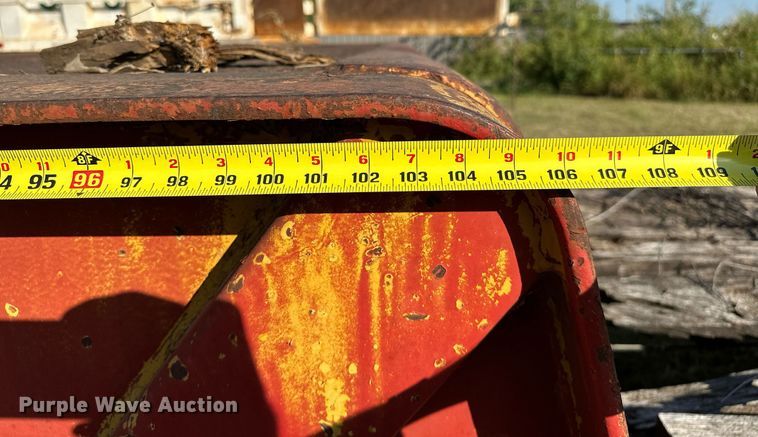 image for item NQ9342 1966 Fruehauf  drop deck trailer