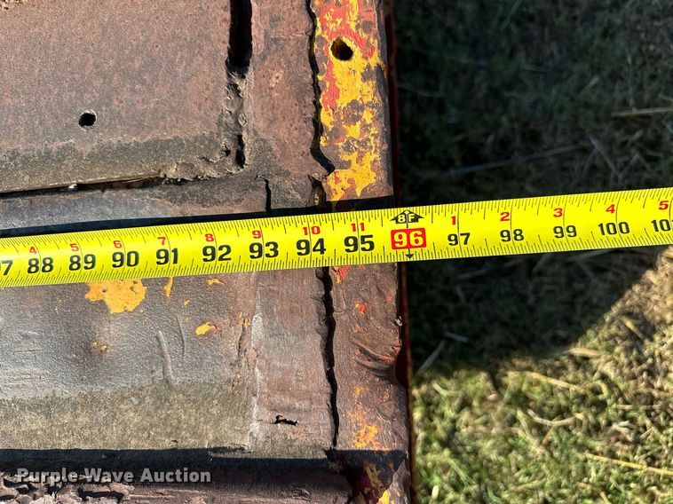 image for item NQ9342 1966 Fruehauf  drop deck trailer