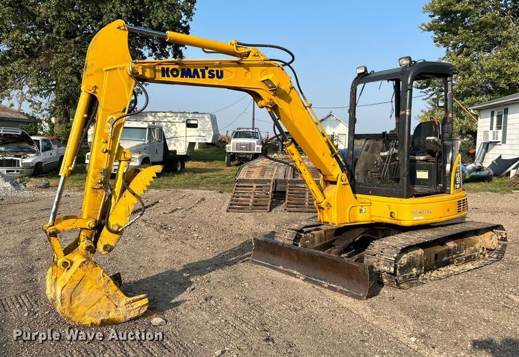 image for item NQ9877 Komatsu PC55MR-2  mini excavator