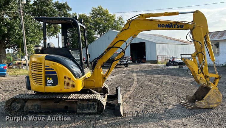 image for item NQ9877 Komatsu PC55MR-2  mini excavator