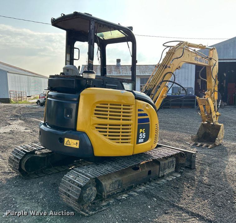 image for item NQ9877 Komatsu PC55MR-2  mini excavator