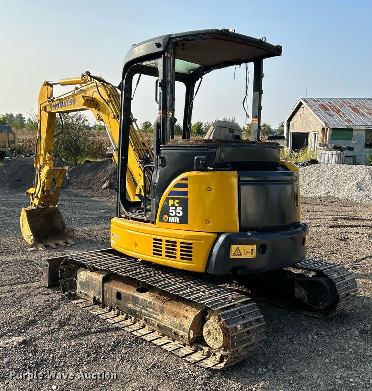 image for item NQ9877 Komatsu PC55MR-2  mini excavator