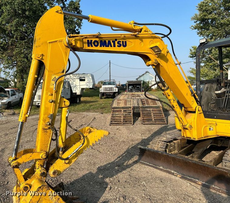 image for item NQ9877 Komatsu PC55MR-2  mini excavator