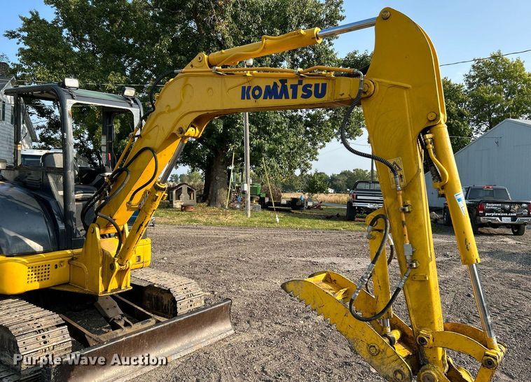 image for item NQ9877 Komatsu PC55MR-2  mini excavator