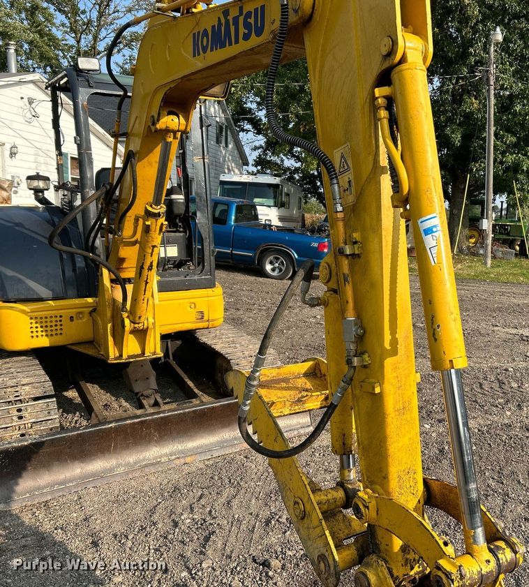 image for item NQ9877 Komatsu PC55MR-2  mini excavator