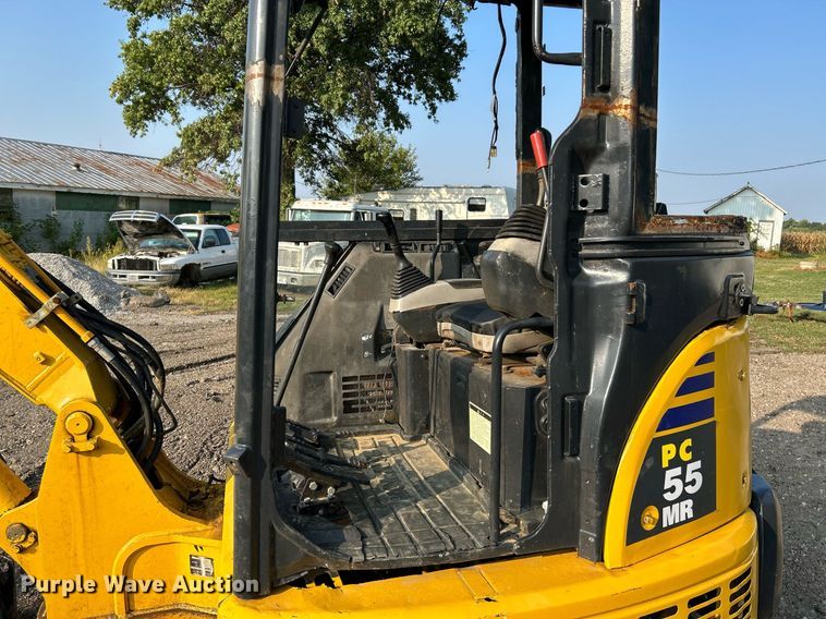 image for item NQ9877 Komatsu PC55MR-2  mini excavator