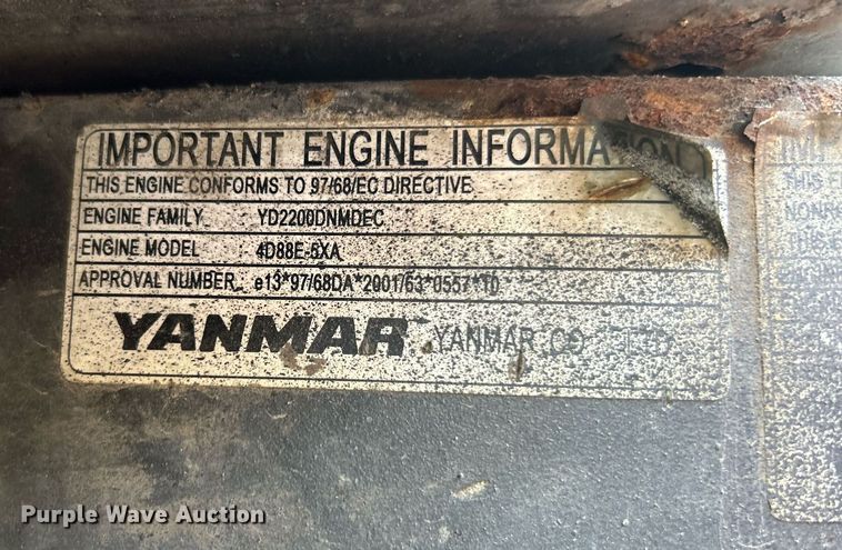 image for item NQ9877 Komatsu PC55MR-2  mini excavator