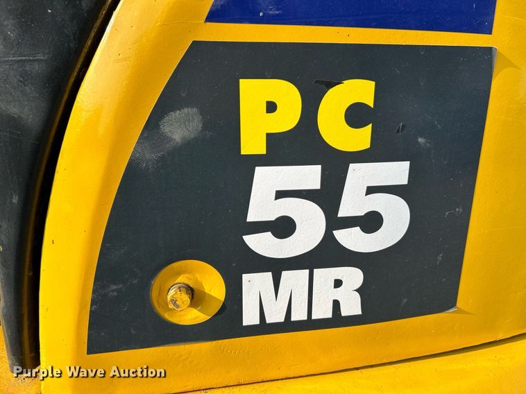 image for item NQ9877 Komatsu PC55MR-2  mini excavator