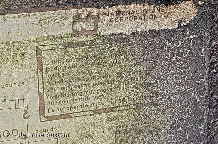 image for item NT9987 National Crane  crane