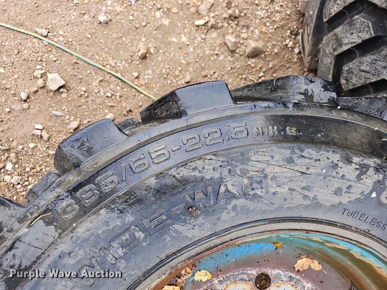 image for item NT9988 (4) 385/65-22.5 tires and wheels